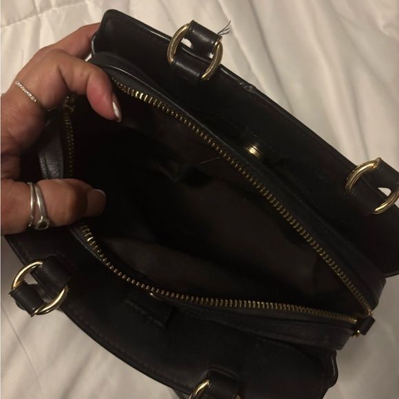 Coach Tan and Brown Signature Satchel - Picture 7 of 9